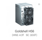 गोल्डशेल HS6 माइनर HNS 4.3T SC 10.6T हैंडशेक Blake2B-Sia 2 एल्गोरिदम माइनिंग